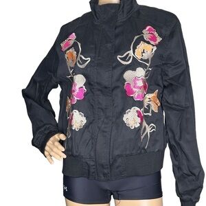 Context Embroidered Bomber Jacket, large